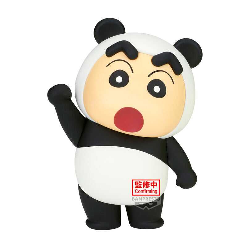 Figura Panda Shinnosuke Cosplay Crayon Shinchan 11cm   BANPRESTO