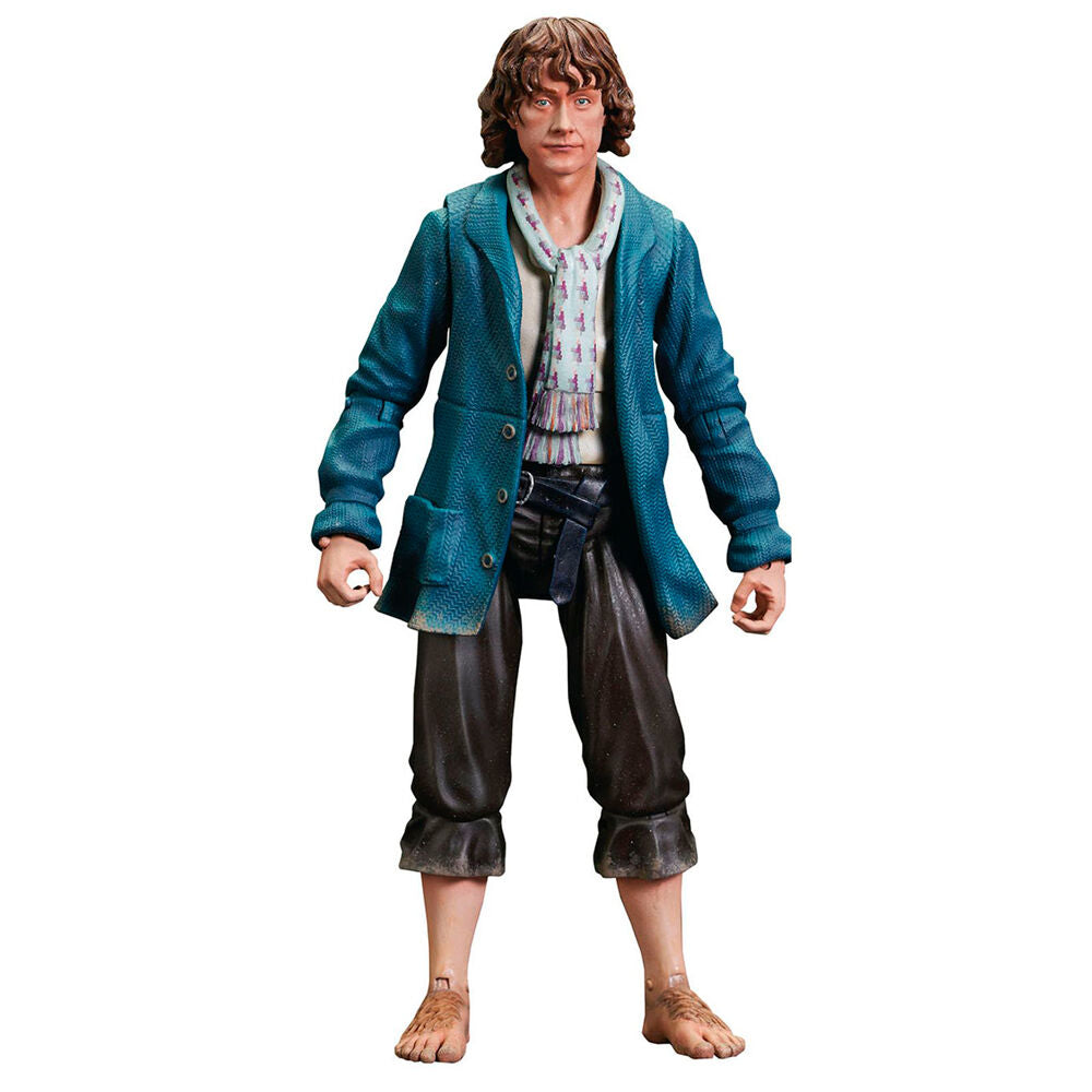 Figura Pippin Deluxe El Señor de los Anillos 10cm   DIAMOND SELECT