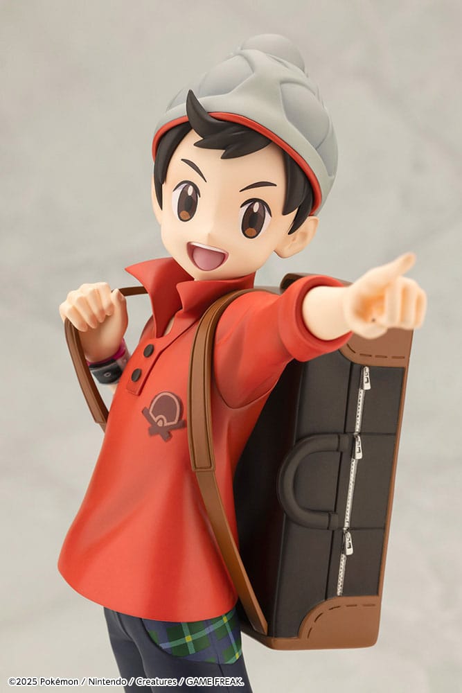 Figura Pokémon Estatua ARTFXJ PVC 1/8 Victor & Scorbunny 21 cm   Kotobukiya