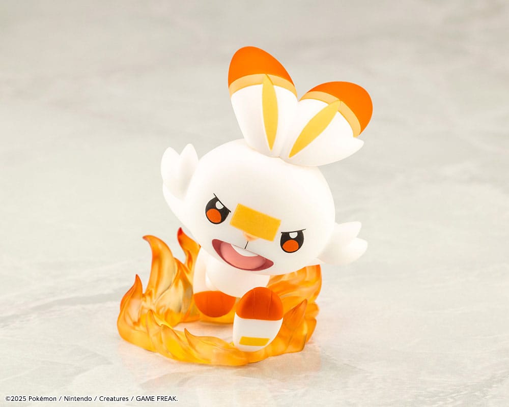 Figura Pokémon Estatua ARTFXJ PVC 1/8 Victor & Scorbunny 21 cm   Kotobukiya