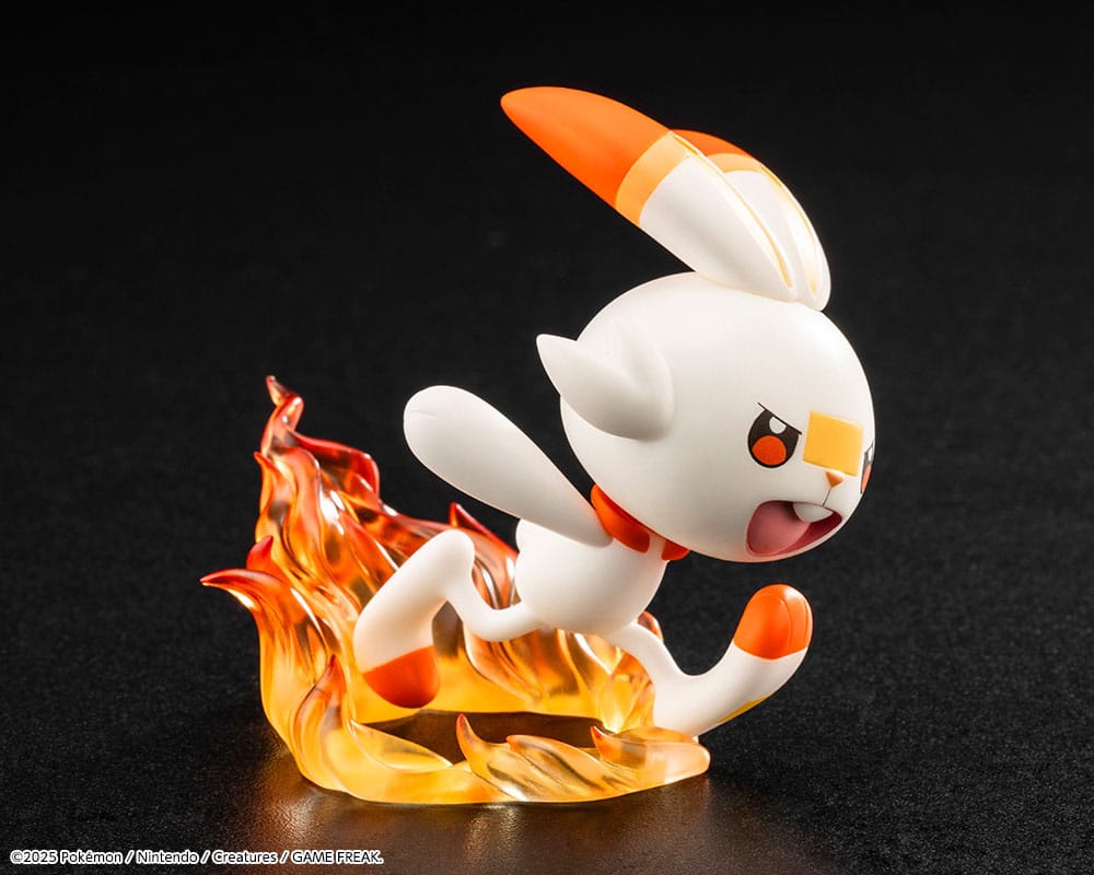 Figura Pokémon Estatua ARTFXJ PVC 1/8 Victor & Scorbunny 21 cm   Kotobukiya