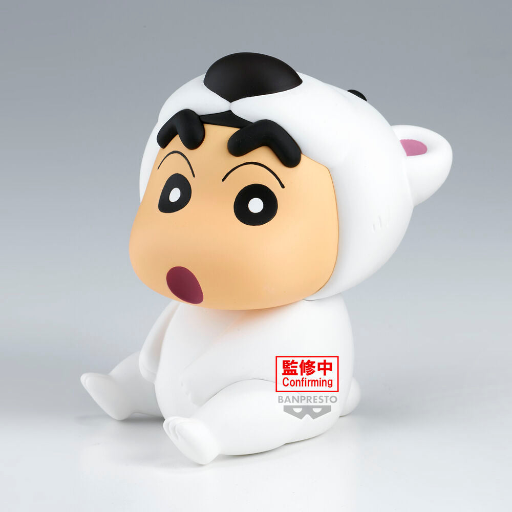Figura Polar Bear Cosplay Crayon Shinchan 11cm   BANPRESTO