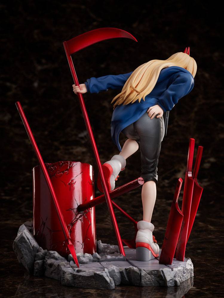 Figura Power Chainsaw Man Estatua PVC 1/7 22 cm   FURYU