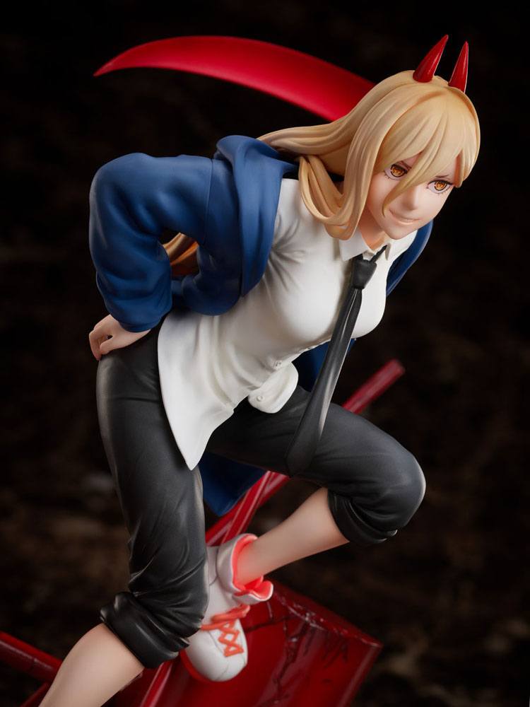 Figura Power Chainsaw Man Estatua PVC 1/7 22 cm   FURYU