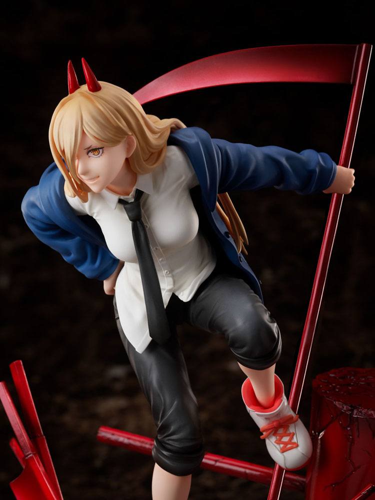 Figura Power Chainsaw Man Estatua PVC 1/7 22 cm   FURYU