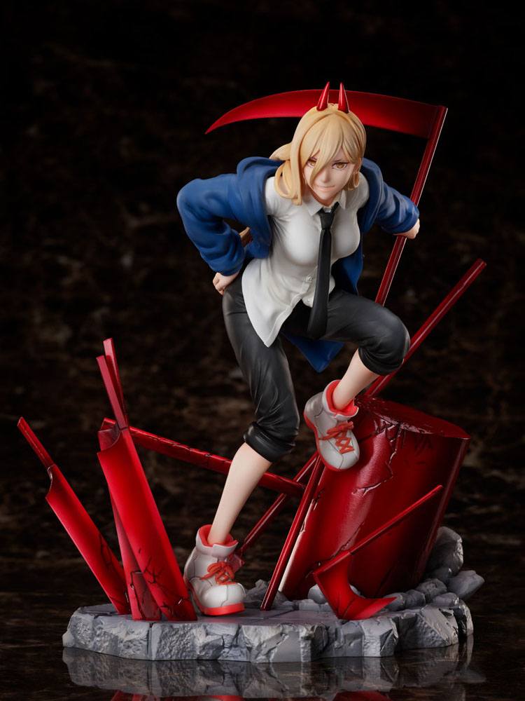 Figura Power Chainsaw Man Estatua PVC 1/7 22 cm   FURYU