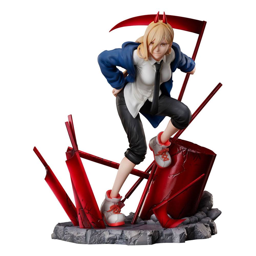 Figura Power Chainsaw Man Estatua PVC 1/7 22 cm   FURYU