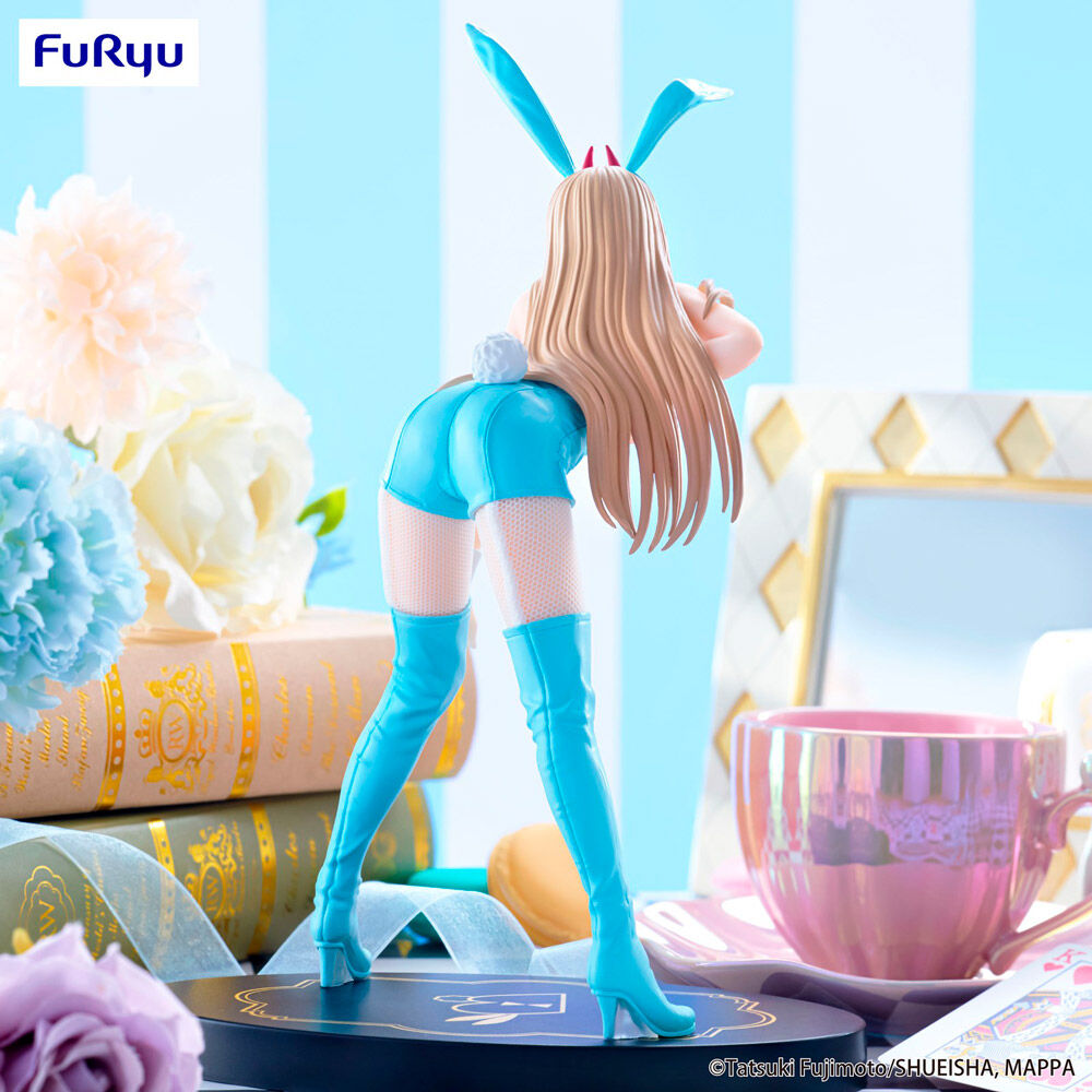 Figura Power Light Blue Color Bicute Bunnies Chainsaw Man 25cm   FURYU