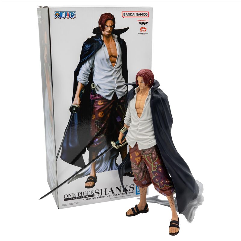 Figura Premium Shanks One Piece 30cm Banpresto  