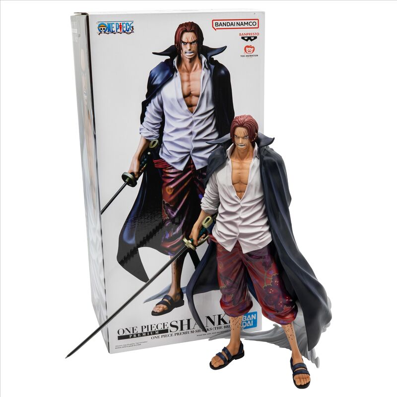 Figura Premium Shanks One Piece 30cm Banpresto  