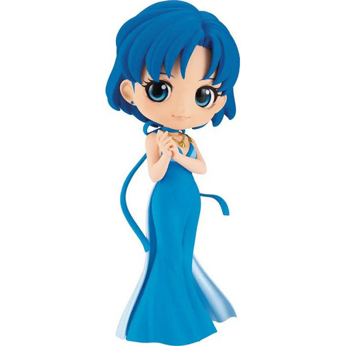 Figura Princess Mercury ver.A Pretty Guardian Eternal the Movie Sailor Moon Q posket 14cm   BANPRESTO