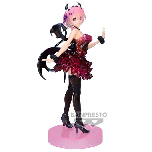 Figura Ram Clear & Dressy Re:Zero Starting Life in Another World 22cm  