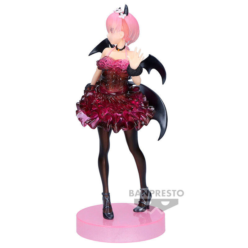 Figura Ram Clear & Dressy Re:Zero Starting Life in Another World 22cm  