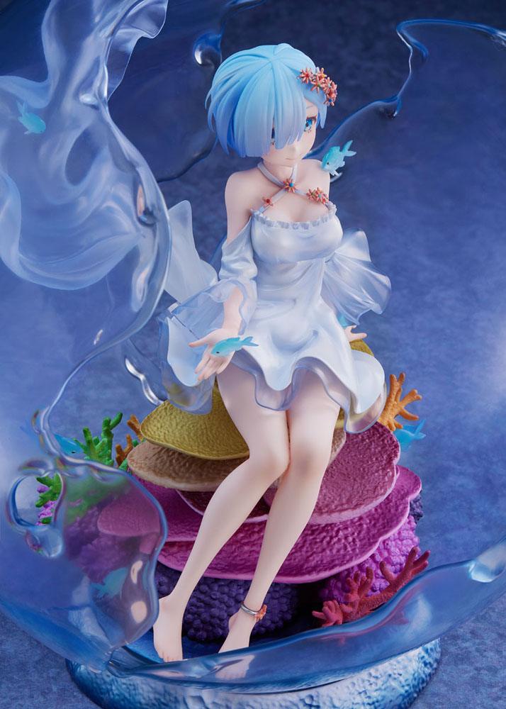 Figura Re:Zero Rem Starting Life in Another World Aqua Orb Furyu   FURYU