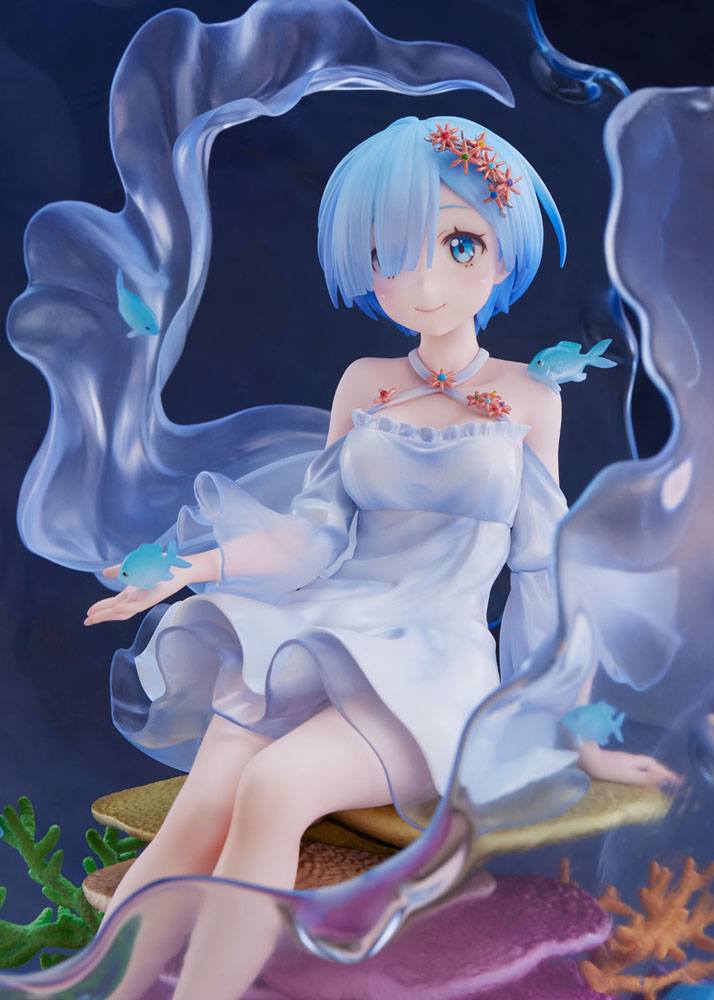Figura Re:Zero Rem Starting Life in Another World Aqua Orb Furyu   FURYU
