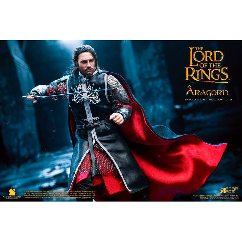 Figura Real Master Aragorn El Señor de los Anillos 23cm   STAR ACE
