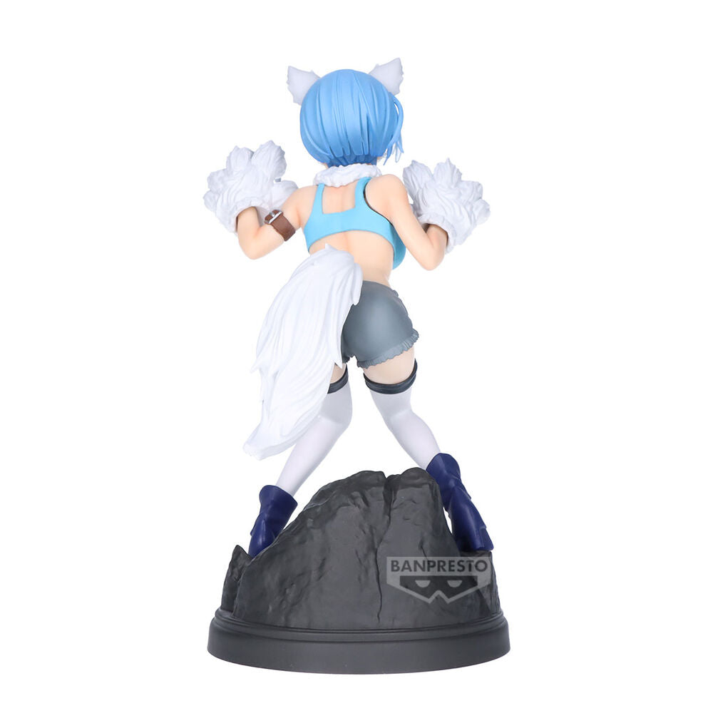 Figura Rem Monsters Motions Re:Zero Starting Life in Another World 22cm   BANPRESTO