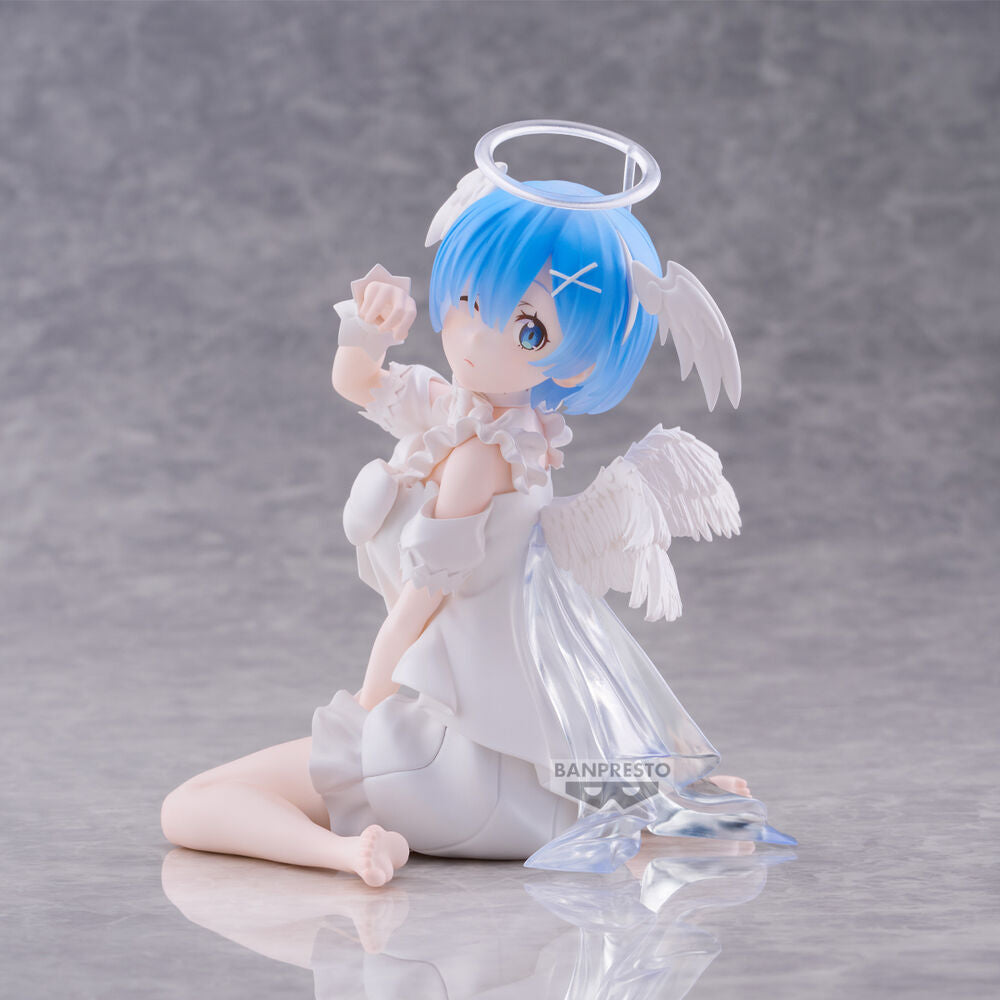 Figura Rem Relax Time Re:Zero Starting Life in Another World 13cm   BANPRESTO