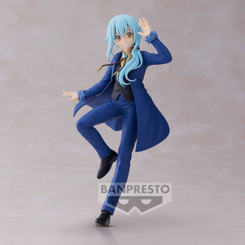 Figura Rimuru Tempest 10th Anniversary That Time I Got Reincarnated as a Slime 16cm   BANPRESTO