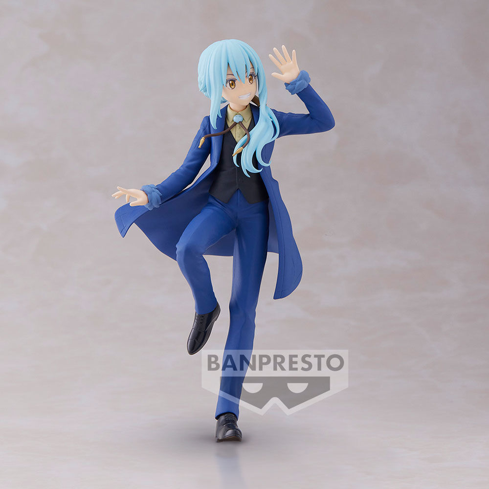 Figura Rimuru Tempest 10th Anniversary That Time I Got Reincarnated as a Slime 16cm   BANPRESTO