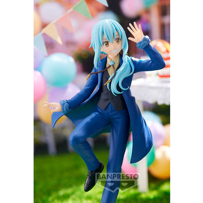 Figura Rimuru Tempest 10th Anniversary That Time I Got Reincarnated as a Slime 16cm   BANPRESTO