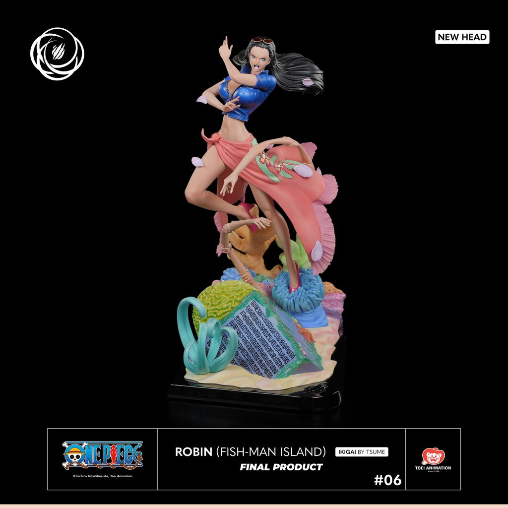 Figura Robin (Fish-Man Island) One Piece Ikigai Tsume 1/6   Tsume