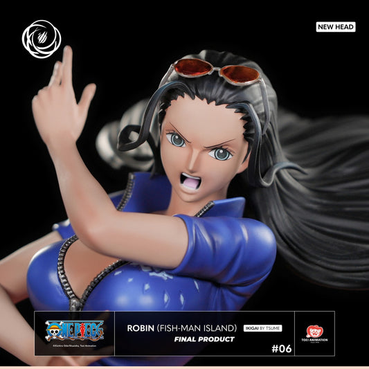 Figura Robin (Fish-Man Island) One Piece Ikigai Tsume 1/6  
