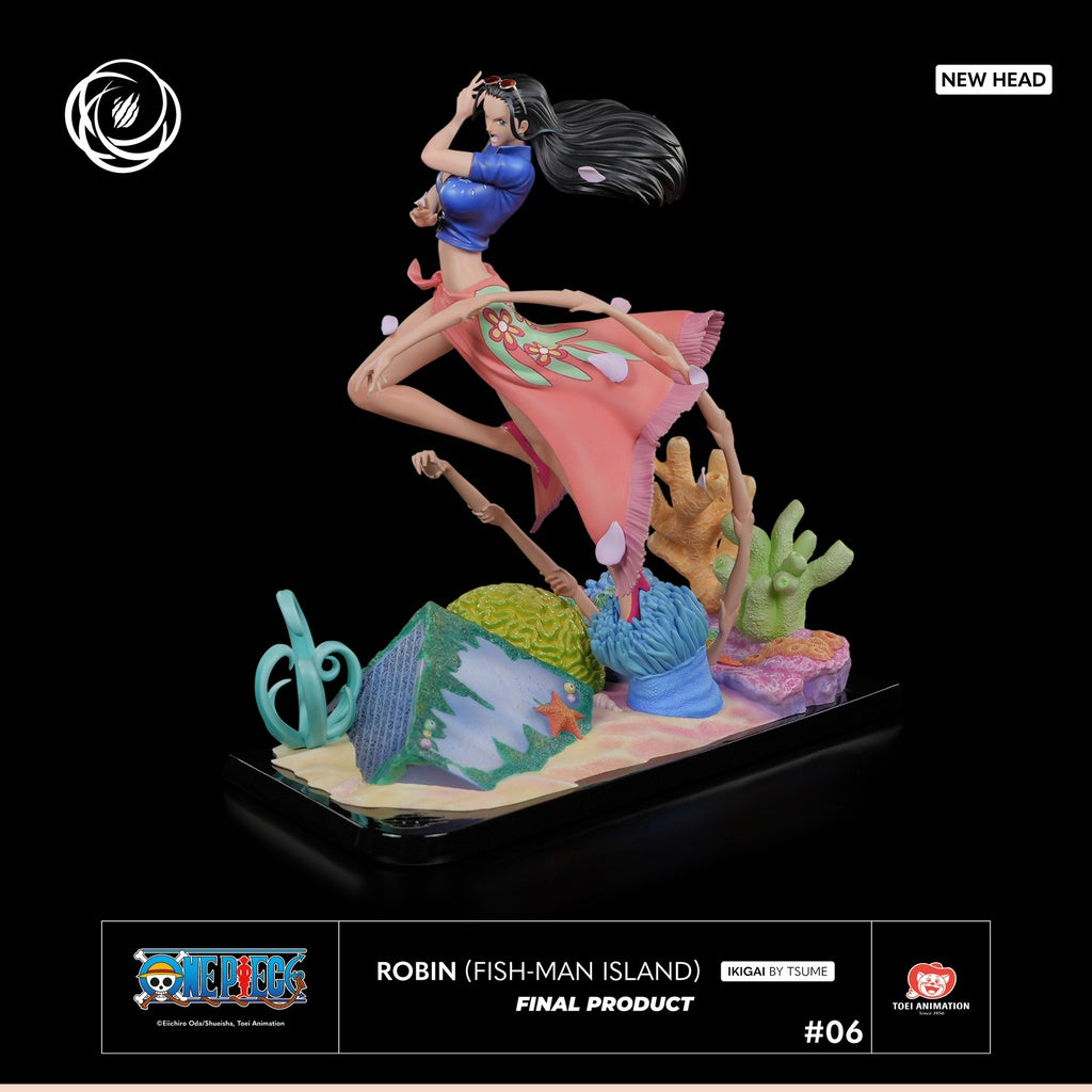 Figura Robin (Fish-Man Island) One Piece Ikigai Tsume 1/6   Tsume