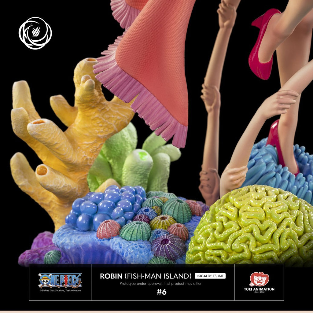 Figura Robin (Fish-Man Island) One Piece Ikigai Tsume 1/6   Tsume