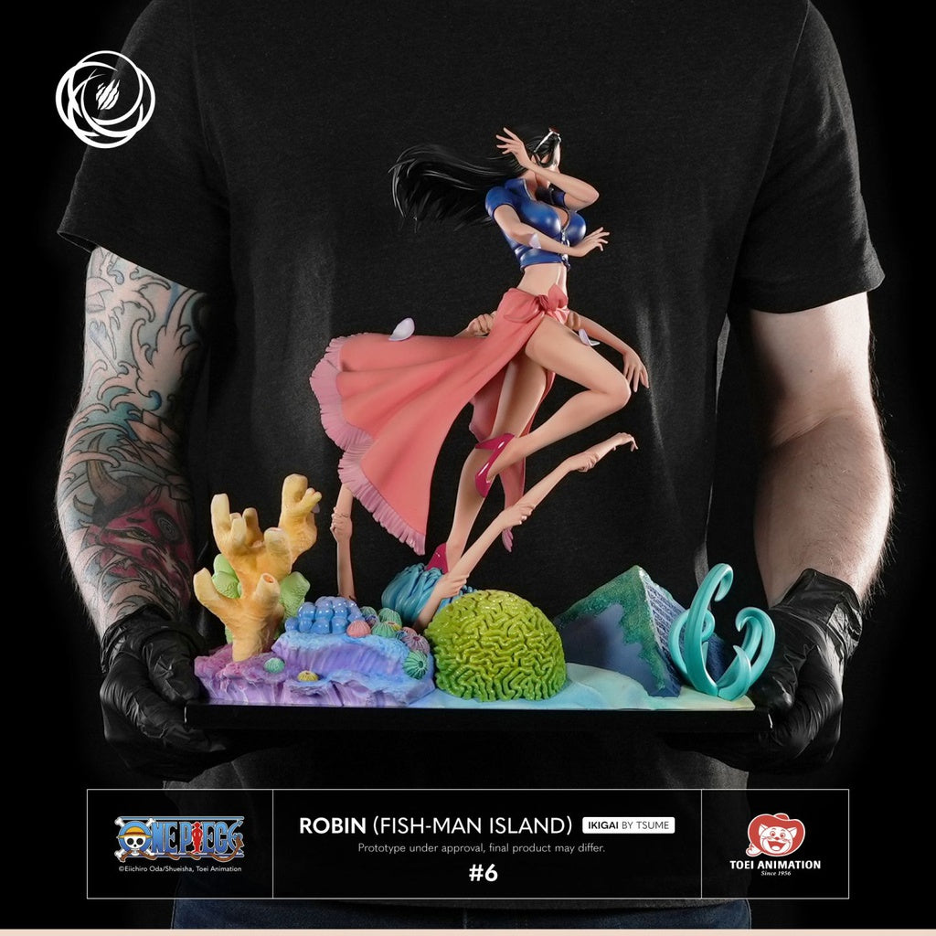 Figura Robin (Fish-Man Island) One Piece Ikigai Tsume 1/6   Tsume