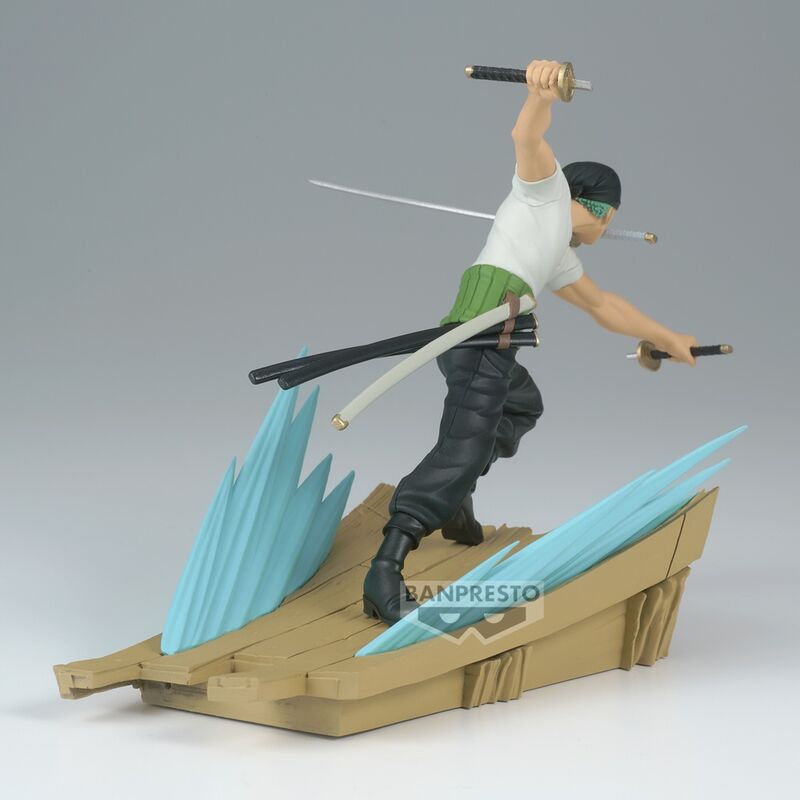 Figura Roronoa Zoro Senkozekkei One Piece 11cm   BANPRESTO