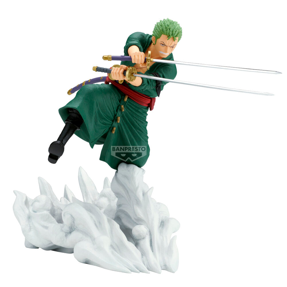 Figura Roronoa Zoro Senkozekkei One Piece 15cm   BANPRESTO