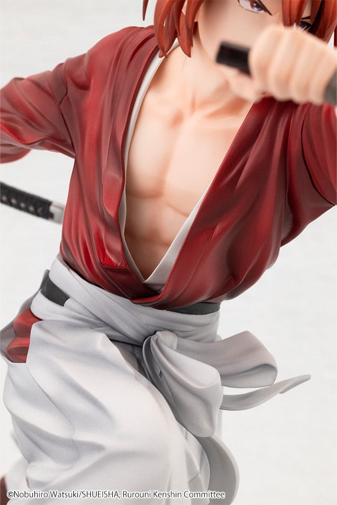 Figura Rurouni Kenshin Estatua ARTFXJ PVC 1/8 Kenshin Himura 20 cm  