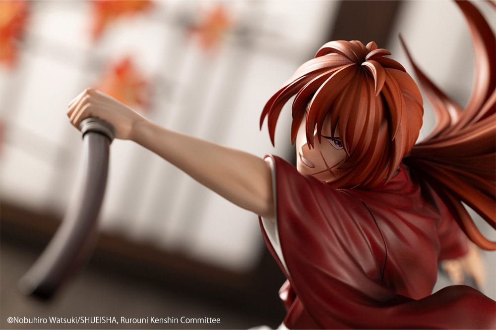 Figura Rurouni Kenshin Estatua ARTFXJ PVC 1/8 Kenshin Himura 20 cm  