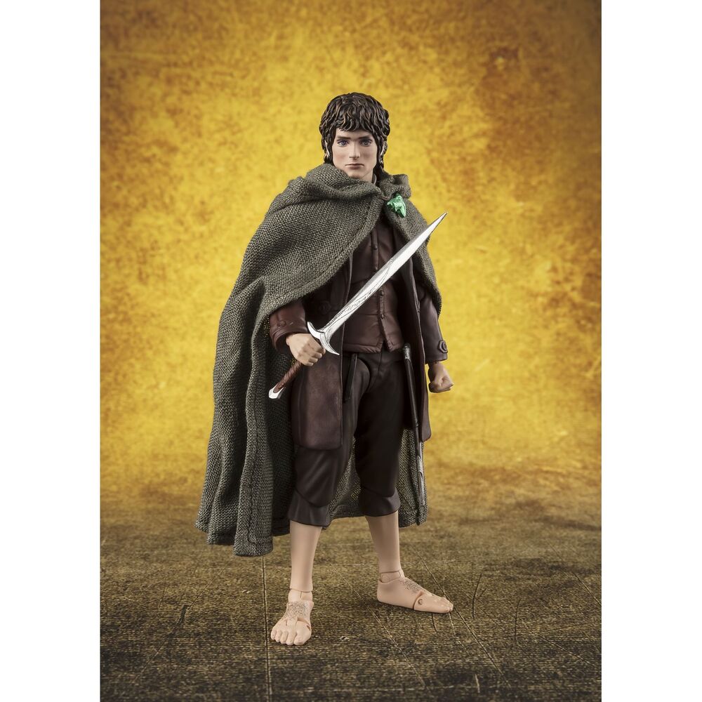 Figura S.H. Figuarts Frodo Bolsón y Gollum The Lord of the Rings   TAMASHII NATIONS
