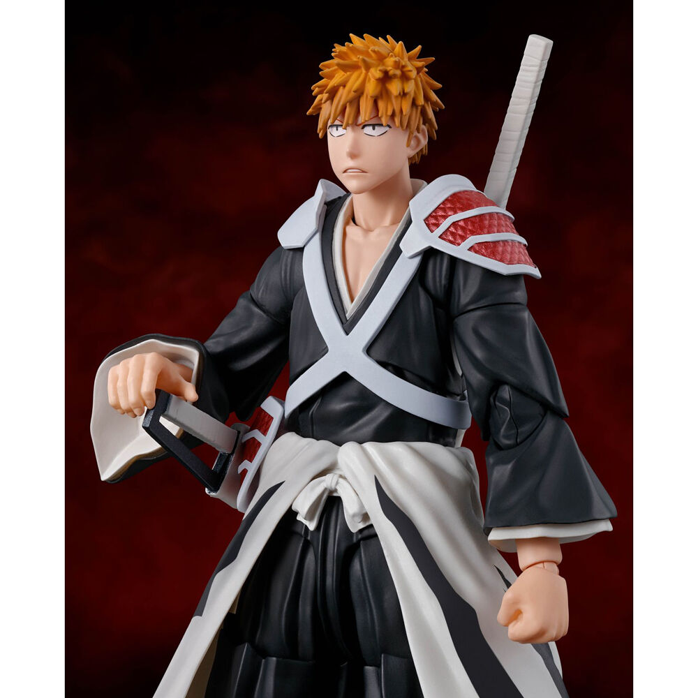 Figura S.H Figuarts Ichigo Kurosaki Dual Zangetsu Bleach 16cm   TAMASHII NATIONS