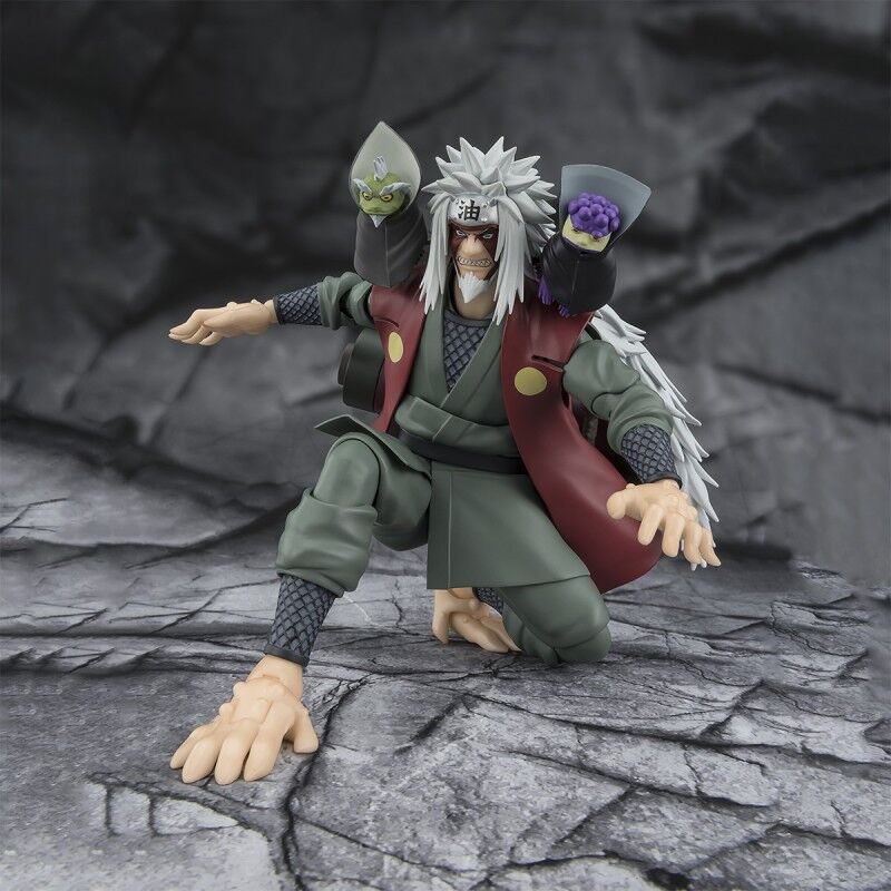 Figura S.H. Figuarts Jiraiya Hidden Leaf Heroic Master Sage Mode Naruto Shippuden 17cm   TAMASHII NATIONS