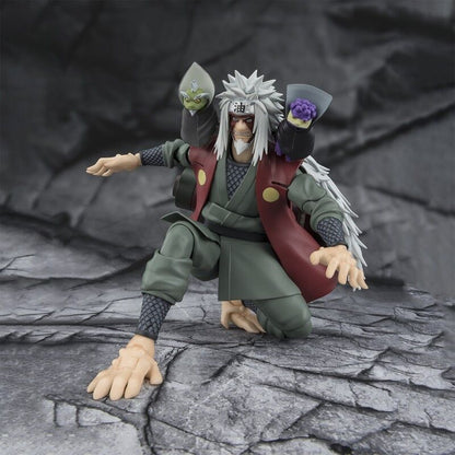Figura S.H. Figuarts Jiraiya Hidden Leaf Heroic Master Sage Mode Naruto Shippuden 17cm   TAMASHII NATIONS