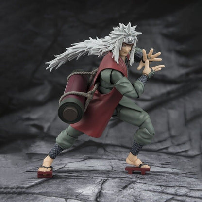 Figura S.H. Figuarts Jiraiya Hidden Leaf Heroic Master Sage Mode Naruto Shippuden 17cm   TAMASHII NATIONS