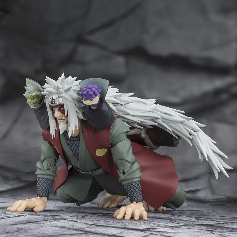 Figura S.H. Figuarts Jiraiya Hidden Leaf Heroic Master Sage Mode Naruto Shippuden 17cm   TAMASHII NATIONS
