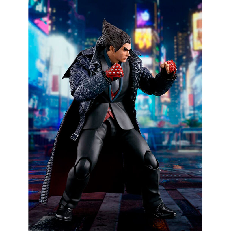 Figura S.H Figuarts Kazuya Mishima Tekken 15cm   TAMASHII NATIONS