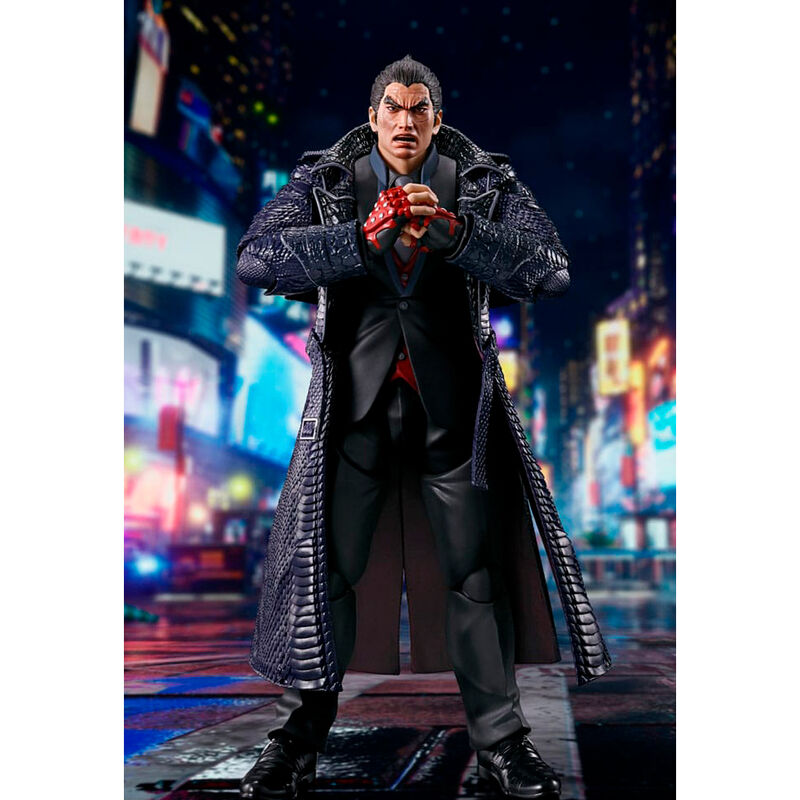 Figura S.H Figuarts Kazuya Mishima Tekken 15cm   TAMASHII NATIONS