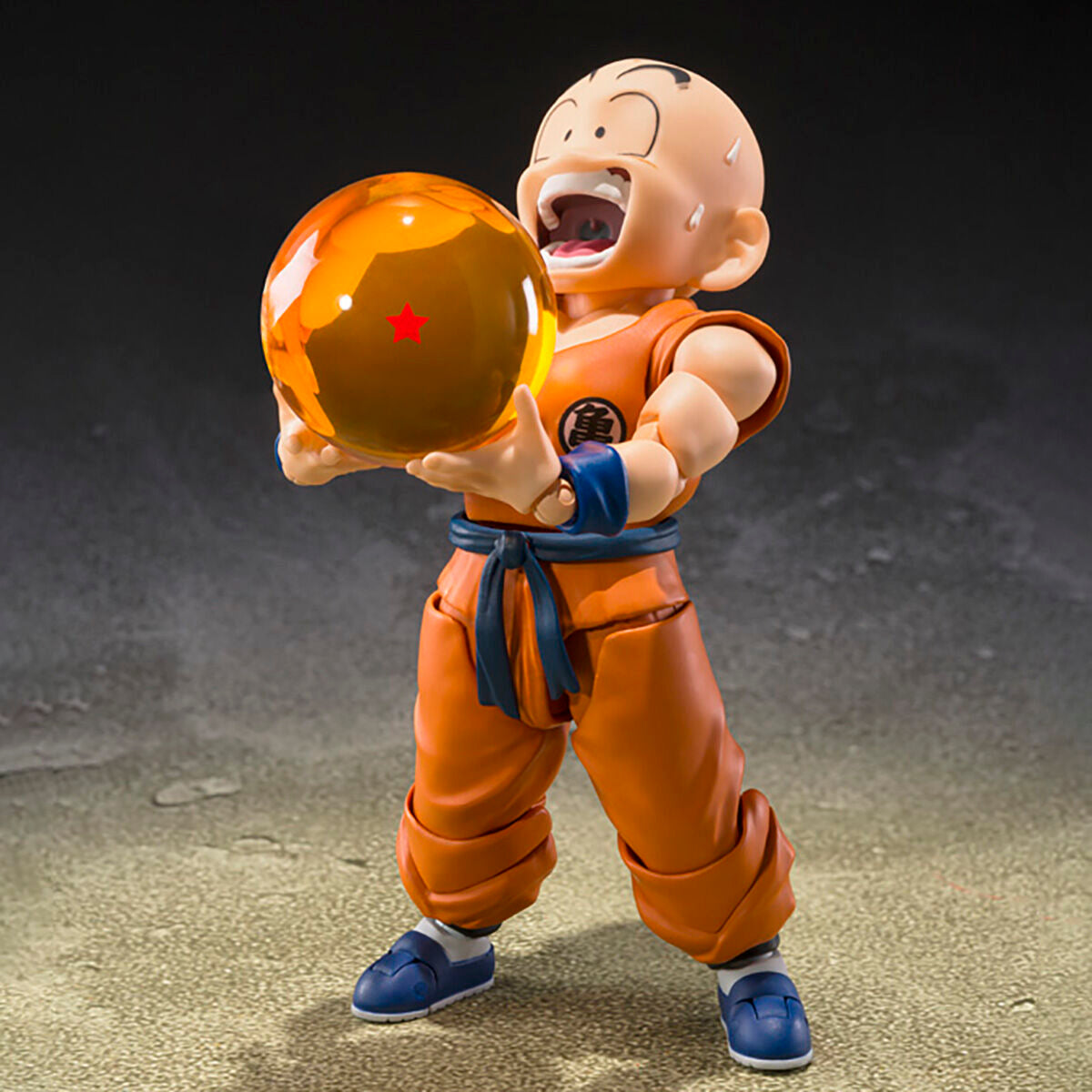 Figura S.H. Figuarts Krillin Son Goku Old Fiends Dragon Ball Z 11cm   TAMASHII NATIONS