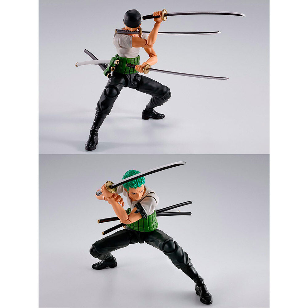 Figura S.H Figuarts Roronoa Zoro Romance Dawn One Piece 15cm  