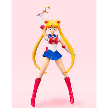 Figura S.H Figuarts Sailor Moon Animation Pretty Guardian Sailor Moon 14cm  