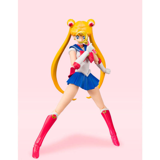 Figura S.H Figuarts Sailor Moon Animation Pretty Guardian Sailor Moon 14cm  