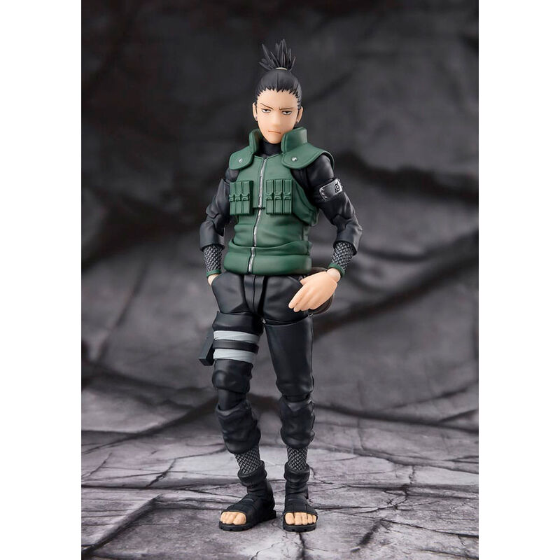 Figura S.H. Figuarts Shikamaru Nara Brilliant Strategist Naruto Shippuden 15cm   TAMASHII NATIONS