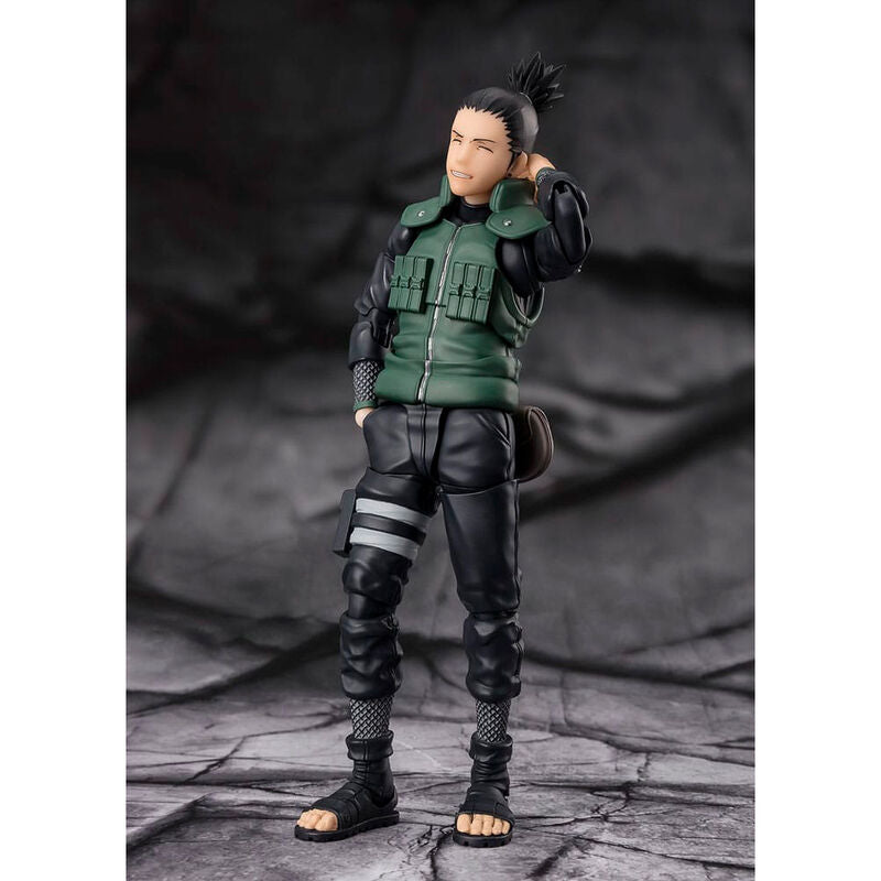 Figura S.H. Figuarts Shikamaru Nara Brilliant Strategist Naruto Shippuden 15cm   TAMASHII NATIONS