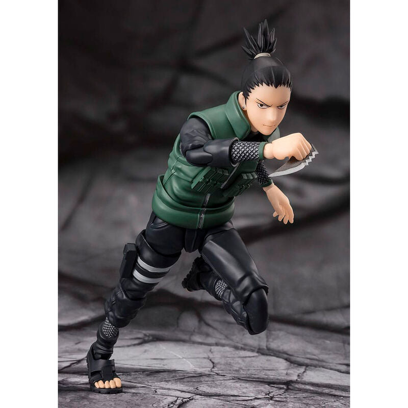 Figura S.H. Figuarts Shikamaru Nara Brilliant Strategist Naruto Shippuden 15cm   TAMASHII NATIONS