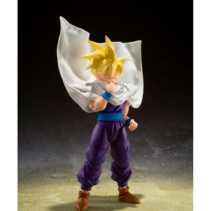 Figura S.H Figuarts Super Saiyan Son Gohan the Warrior who Surpassed Goku Dragon Ball Z 11cm   TAMASHII NATIONS